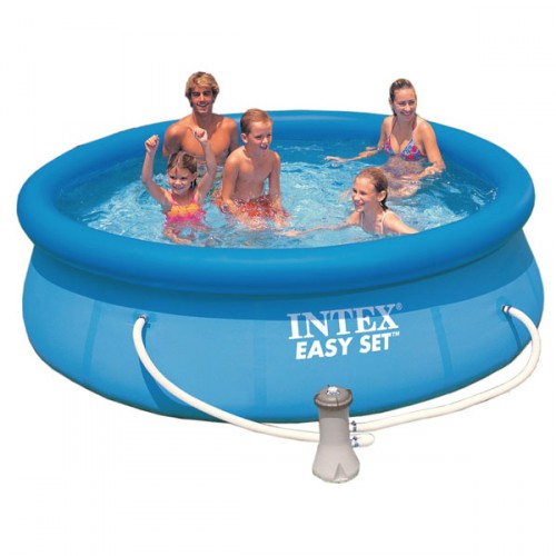 INTEX Bazén Easy Set Pool 244 cm x 76 cm s kartušovou filtrací 28112