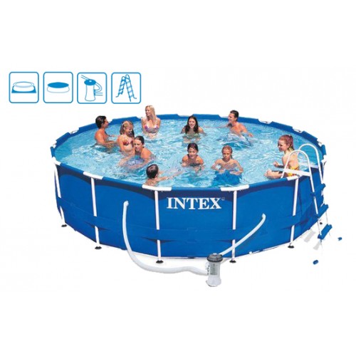 INTEX Bazén Metal Frame Pool 457 x 107 m, 28234NP INTEX Bazén Metal Frame Pool 457 x 107 m, 28234NP