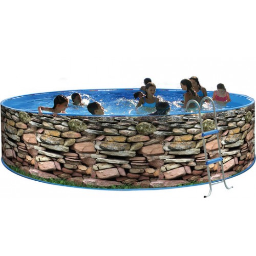 INTEX Dekorační folie kamene New Splasher pro bazény 3,5 x 0,9 m 011007