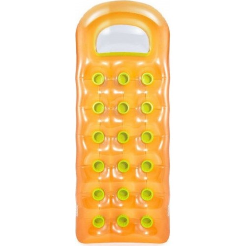 INTEX Lehátko s 18 otvory Suntanner Lounge oranžové 59895EU
