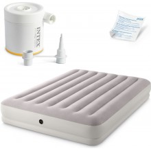 INTEX Nafukovací postel PRESTIGE MID-RISE QUEEN 203x152x30 cm 64179