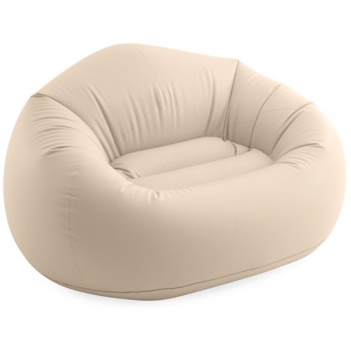 INTEX Beanless Bag Nafukovací vak na sezení, béžový, 137 x 127 x 74cm 66505NP