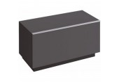 KERAMAG Icon boč.skř.níz.89x47,2 lávově černá matná 841091000