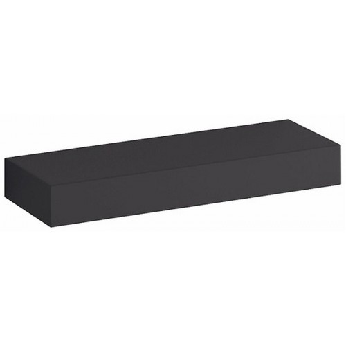 KERAMAG IconXS polička 37 cm lávově černá matná 841338000