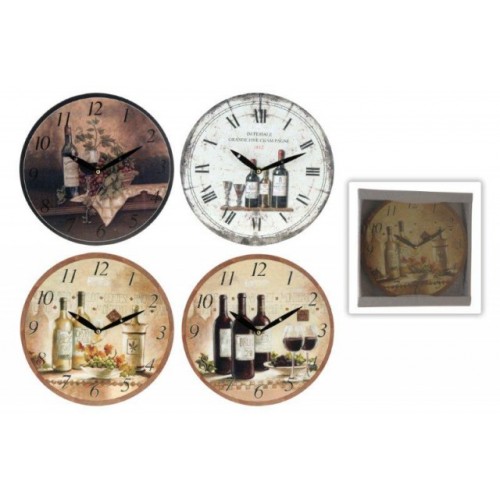 KAISERHOFF Hodiny nástěnné dřevěné 28 cm KO-970928