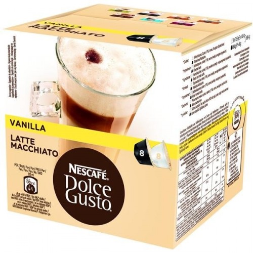 Kapsle Nescafé LATTE MACCHIATO Vanilla 16 ks k Dolce Gusto