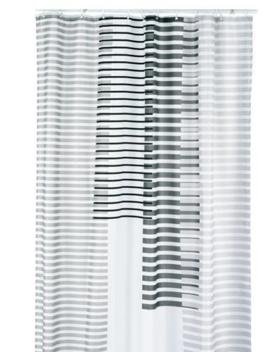 KELA sprchový závěs 180x200cm LAMITA šedý KL-22096