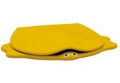 KERAMAG dětské sedátko KIND žluté (RAL 1023) s automatickým sklápěním 573367000