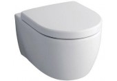 KERAMAG Icon závesné WC bez splachovacího kruhu, 6L, bílá + KeraTect 204060600