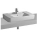 KERAMAG Renova Nr. 1 Plan umyvadlo na desku, s otvorem 85 x 48 cm 125185000