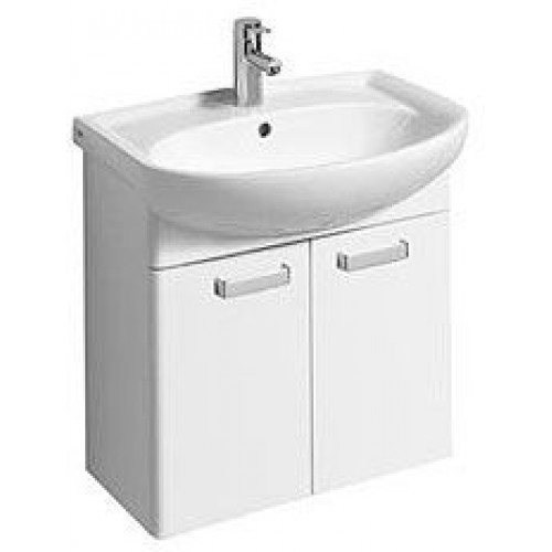 KERAMAG Renova Nr. 1 nábytkové umyvadlo s přepadem s otvorem 65 x 49 cm+ KeraTect 220665600