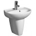 KERAMAG Renova Nr. 1 umývátko s přepadem s otvorem 45 x 34 cm + KeraTect 273045600