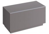 KERAMAG Icon postranní skříňka, závěsná 89 x 47,2 x 47,7 cm platinová lesklá 840092000