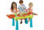 KETER CREATIVE FUN TABLE stoleček na hraní, tyrkysová/červená 17184058