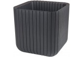 KETER CUBE PLANTER L Květináč, 40 x 40 x 40 cm, antracit 17201220