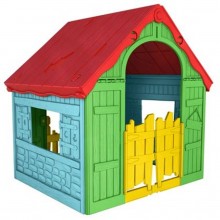 KETER FOLDABLE PLAYHOUSE dětský domek, žlutá/červená/modrá 17202656