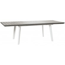 KETER HARMONY Rozkládací stůl, 162 x 100 x 74 cm, bílá/šedá 17202278