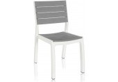 KETER HARMONY Zahradní židle, 47 x 60 x 86 cm, bílá/šedá 17201232