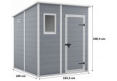 KETER MANOR PENT 6 x 6 zahradní domek, 183,5 x 185 x 200,5 cm 17208243