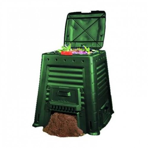 KETER MEGA kompostér 650l, bez podstavce, tmavě zelený 17184214