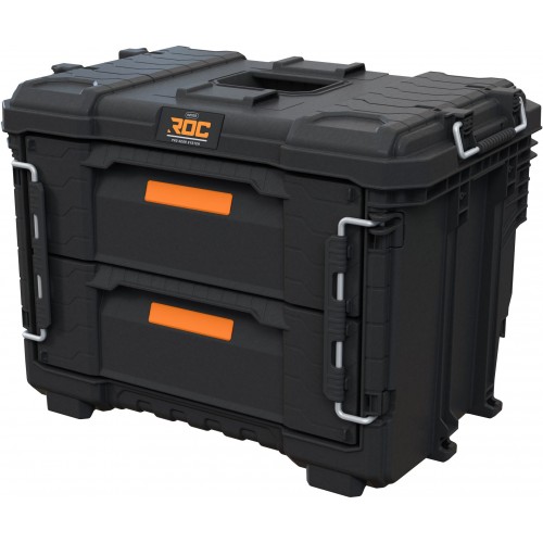 KETER ROC PRO GEAR 2.0 Box se dvěma zásuvkami 56,5x37,5x41,3 cm 17212781