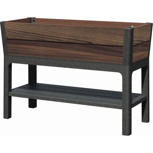 KETER DECO ELEVATED GARDEN BED Truhlík, 113 x 47,5 x 79,8 cm, walnut 17213340 KETER DECO ELEVATED GARDEN BED Truhlík, 113 x 47,5 x 79,8 cm, walnut 17213340