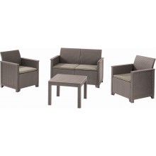 KETER ELODIE 2 SEATER Set zahradní, cappuccino/písková 17209485