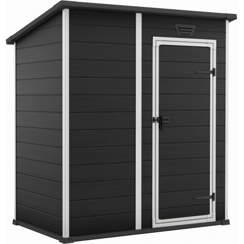 KETER ESSENTIAL 6 x 4 zahradní domek, 184 x 112 x 195 cm, tmavě šedý 17214016 KETER ESSENTIAL 6 x 4 zahradní domek, 184 x 112 x 195 cm, tmavě šedý 17214016