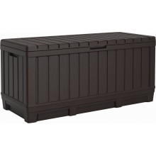 KETER KENTWOOD 350L Zahradní úložný box 128 x 53,6 x 59 cm, hnědý 17210604