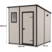 KETER MANOR PENT 6 x 6 zahradní domek, 183,5 x 185 x 200,5 cm, béžová 17208243