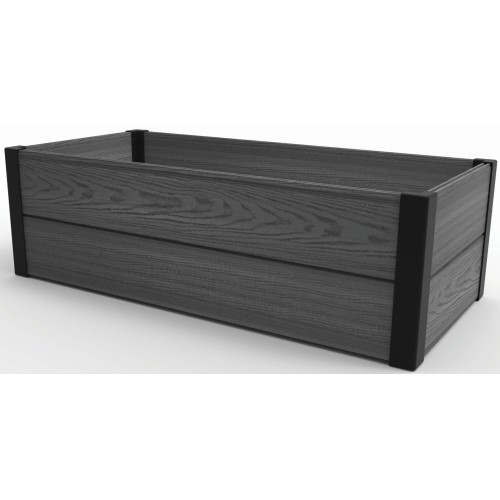 KETER MAPLE TROUGH Vyvýšený záhon, 106 x 50 x 32 cm, šedý 17209666