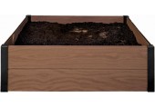 KETER MAPLE SQUARE Vyvýšený záhon, 106 x 106 x 32 cm, hnědý 17209665