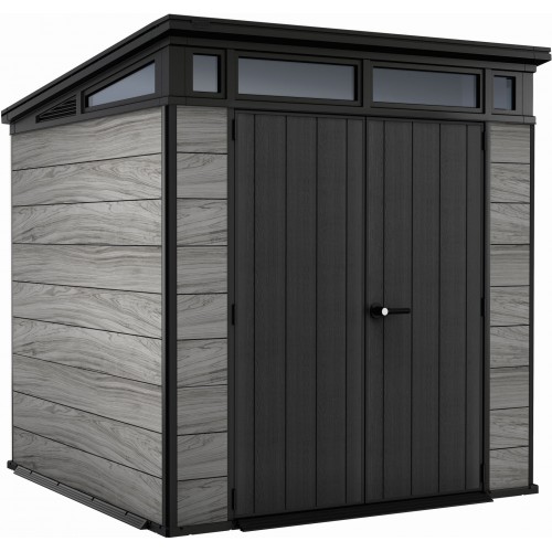 KETER PENT SIGNATURE 7 x 7 domek, 216 x 218 x 226 cm, šedý 17214176