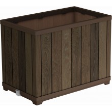 KETER DECO RECTANGLE TALL Květináč, 45,5 x 76 x 55 cm, walnut 17213625