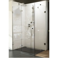 RAVAK BRILLIANT BSDPS-90/90 R sprchové dveře dvojdílné a stěna transparent 0UP77A00Z1