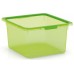 KIS KISKREO BOX M 17,5L 39x35x20,5cm zelený transparentní