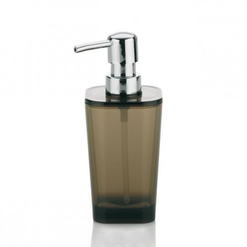 KELA Dávkovač mýdla KRISTALL - kouřová KL-21345