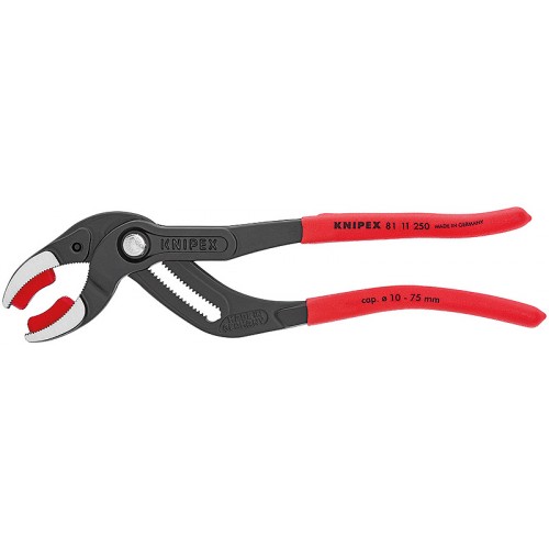 KNIPEX Kleště na sifony a krimpovací kleště pro konektory 81 11 250 KNIPEX Kleště na sifony a krimpovací kleště pro konektory 81 11 250