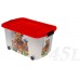 KAISERHOFF Úložný box dětský pojízdný 45l 45x60x30 cm KO-Y54660130cerv