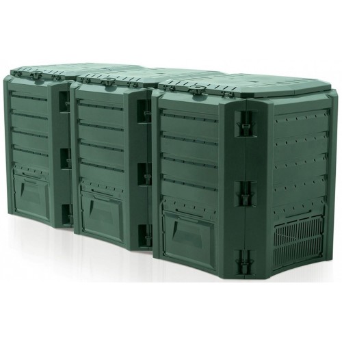 Prosperplast MODULE COMPOGREEN 1200L Kompostér zelený IKSM1200Z Prosperplast MODULE COMPOGREEN 1200L Kompostér zelený IKSM1200Z