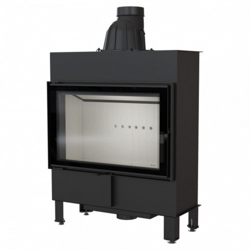 KRATKI LUCY/14/SLIM krbová vložka teplovzdušná, rovné sklo