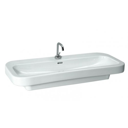 LAUFEN PALOMBA Umyvadlo 100x50 cm, s 3 otvory pro baterii, MAT 8.1080.6.757.108.1