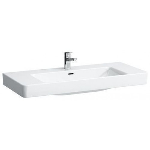 LAUFEN PRO S Umyvadlo do nábytku 105x46 cm, bez otvoru, bílá 8.1396.6.000.109.1 LAUFEN PRO S Umyvadlo do nábytku 105x46 cm, bez otvoru, bílá 8.1396.6.000.109.1