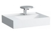 LAUFEN KARTELL BY umyvadlo 60 x 46 cm, s otvorem upráva LCC bílá 8.1033.5.400.111.1