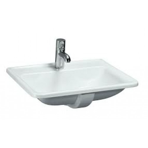 BAZAR LAUFEN PRO A Zápustné umyvadlo 56x44 cm, 3 otvory, bílé 8.1396.1.000.108.1 DROBNÁ VADA!!