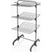 BAZAR LEIFHEIT Comfort Tower 420 BLACK Sušák na prádlo 81691 LEHCE POŠKRÁBÁNO!