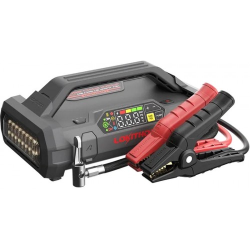 LOKITHOR Startovací zdroj s kompresorem (12V/3000A/77Wh) JA302 PRO LOKITHOR Startovací zdroj s kompresorem (12V/3000A/77Wh) JA302 PRO