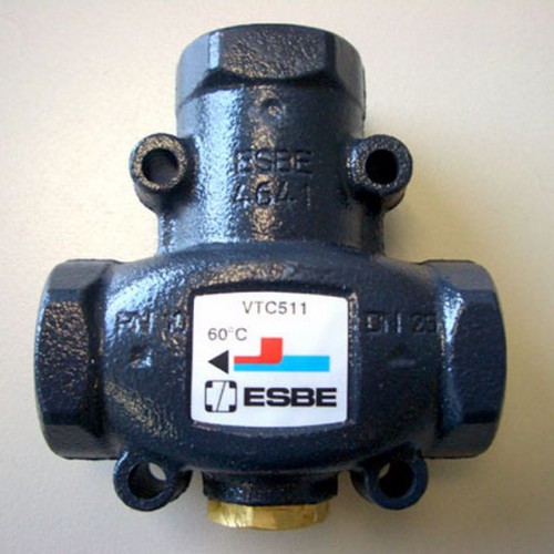 ESBE VTC 511 / 65°C Termostatický ventil , RP 1 1/4", DN: 32, KVS: 14 m3/hod 51021200