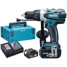 MAKITA DHP458RTJ Aku příklepový šroubovák Li-ion, LXT ( 2x5,0 Ah/18V) Makpac