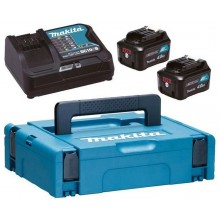 MAKITA 197641-2 Sada Li-ion CXT 12V 2xBL1041B + DC10SB rychlojnabíječka + Makpac 1